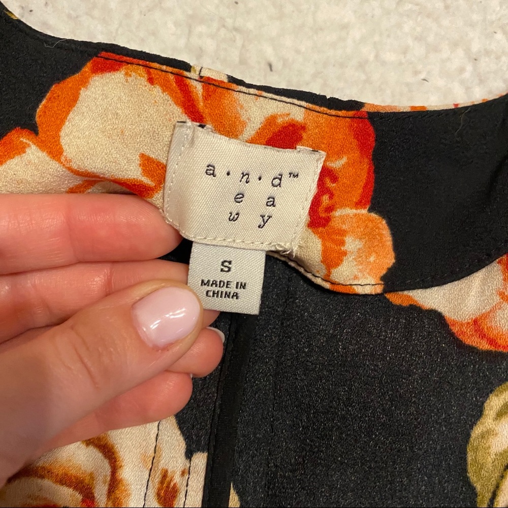 LAST CHANCE - A New Day Pink Floral Shift Spring Dress Sz Small - Picture 9 of 11